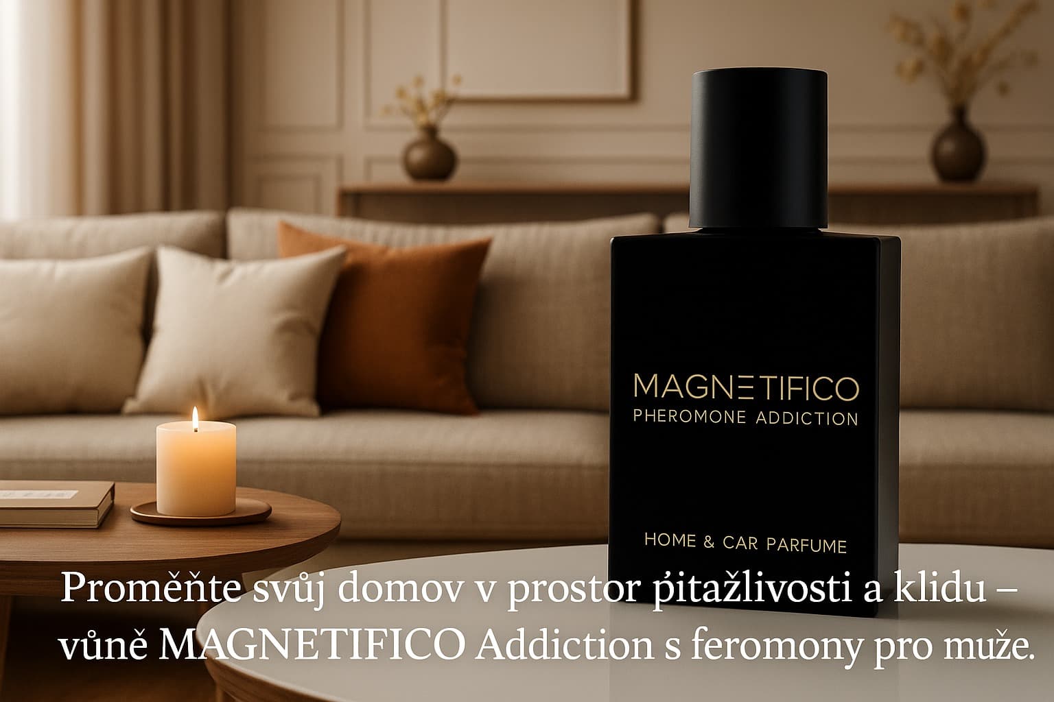 MAGNETIFICO Pheromone Addiction 50ml - Home & Car parfume pro muže